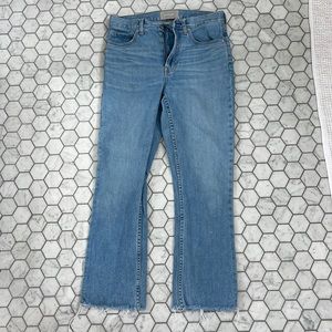 Everlane High Rise Kick Crop Jean